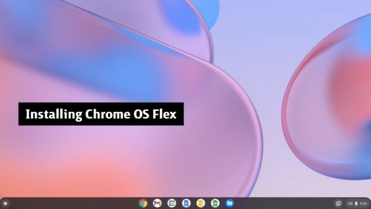 Chrome OS Flex install in PC